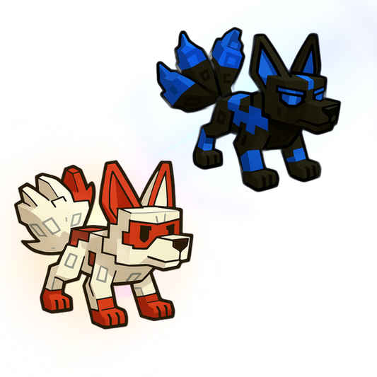 Grow A Garden Kitsune Bundle with Kitsune and Corrupted Kitsune