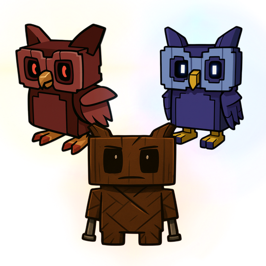 Grow A Garden Owl Bundle Including the Night Owl, Cooked Owl and Blood Owl